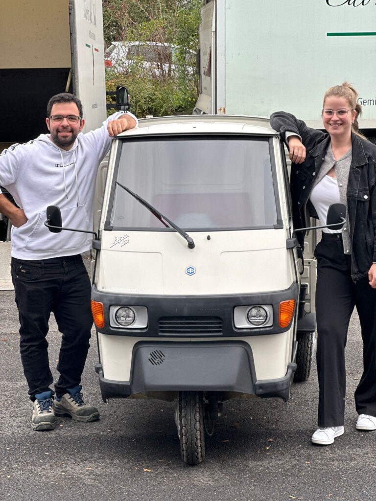Italienische Ape mieten in Würzburg